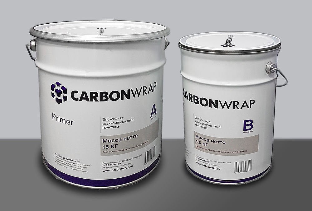 Эпоксидная двухкомпонентная грунтовка CARBONWRAP PRIMER