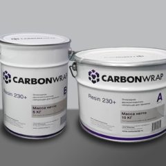 CARBONWRAP RESIN 300+, эпоксидный клей для монтажа лент низкой плотности