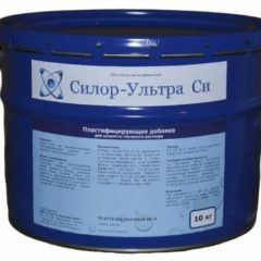 Силор-Ультра СИ, Пластификатор ЦПР при восстановлении геометрии бетона